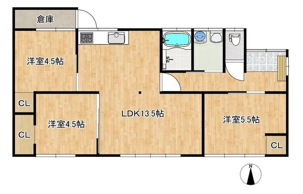 3LDK house in Ogori, Fukuoka - Photo 1