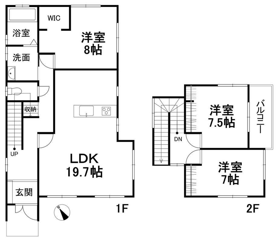 3LDK house in Matsuyama, Ehime - Photo 1
