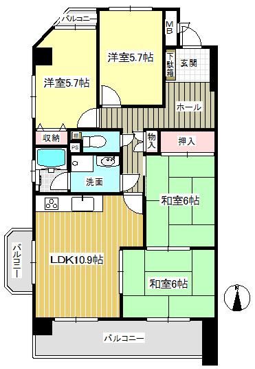4LDK apartment in Chita, Aichi - Photo 1