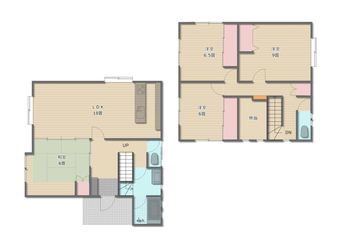 4LDK house in Minami Ward