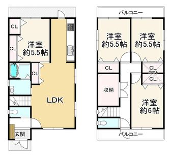 4LDK house in Sakai Ward, Sakai