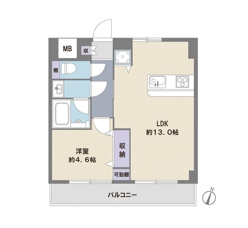 1LDK apartment in Adachi Ward, Tokyo - Photo 1