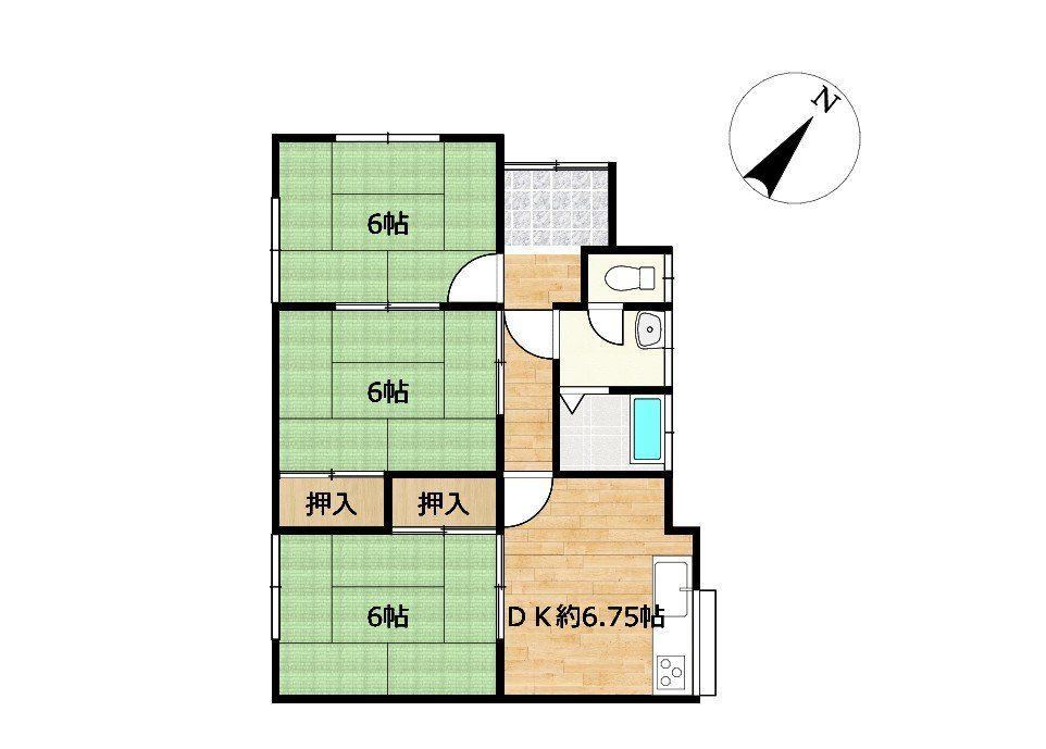 3DK house in Tajimi, Gifu - Photo 1