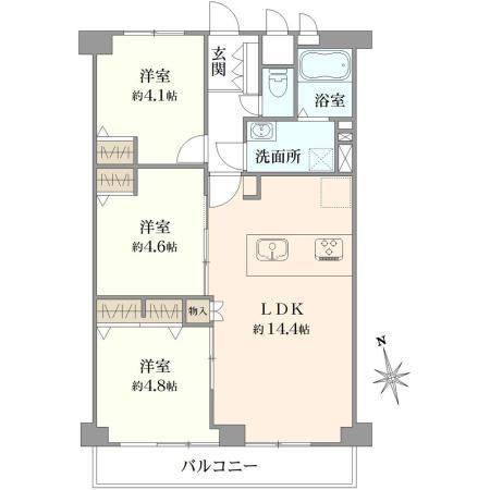 3LDK apartment in Kamakura, Kanagawa - Photo 1
