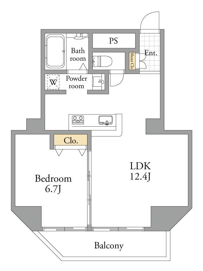 1LDK apartment in Setagaya Ward, Tokyo - Photo 1