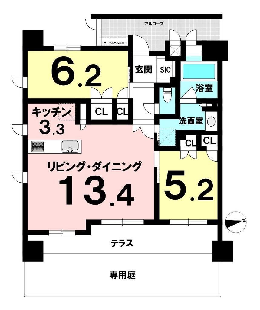 2LDK apartment in Ukyo Ward, Kyoto - Photo 1