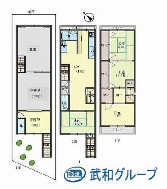 4LDK+S house in Asahi Ward