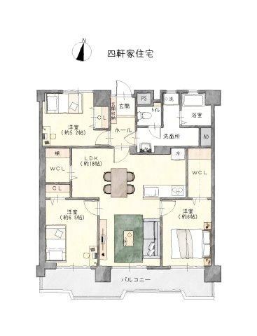 3LDK apartment in Moriyama Ward, Nagoya, Aichi - Photo 1