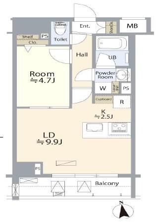 1LDK apartment in Arakawa Ward, Tokyo - Photo 1