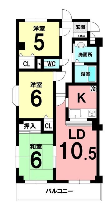 3LDK apartment in Okazaki