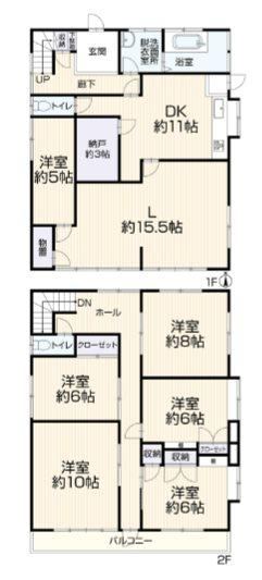 6LDK+S house in Takasaki, Gunma - Photo 1