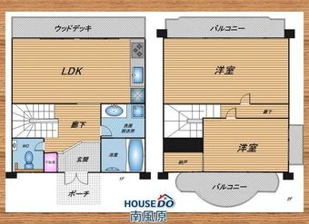 2LDK house in Shimajiri District