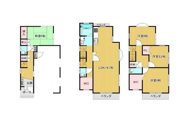 4LDK+S house in Kawaguchi, Saitama - Photo 1