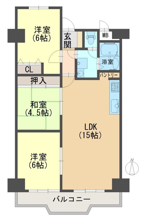 3LDK apartment in Ibaraki, Osaka - Photo 1