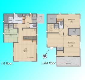 3LDK house in Midori Ward