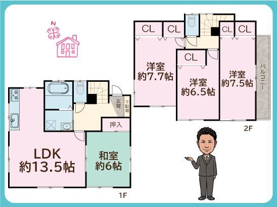 4LDK house in Chuo Ward, Saitama - Photo 1