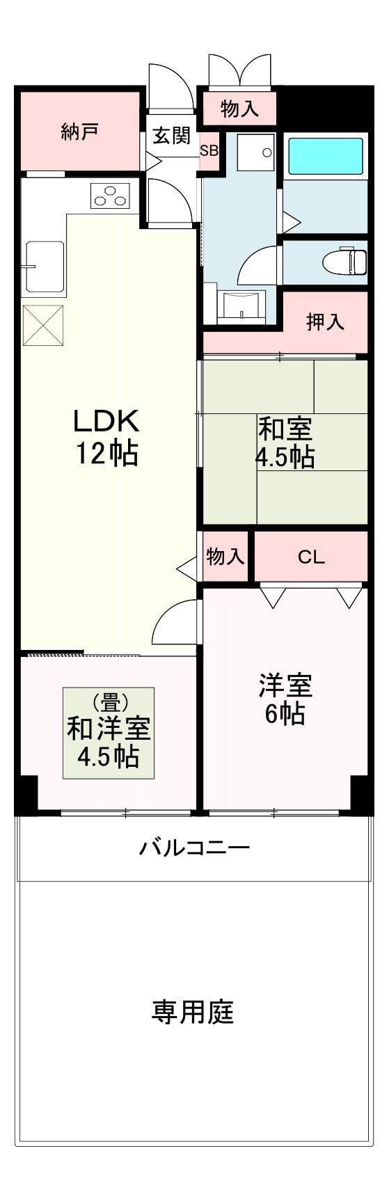 3LDK+S apartment in Kasuga, Fukuoka - Photo 1