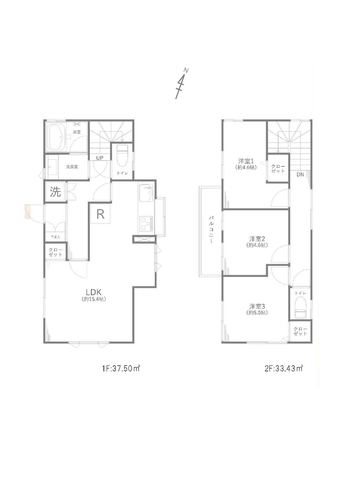 3LDK house in Asahi Ward, Yokohama