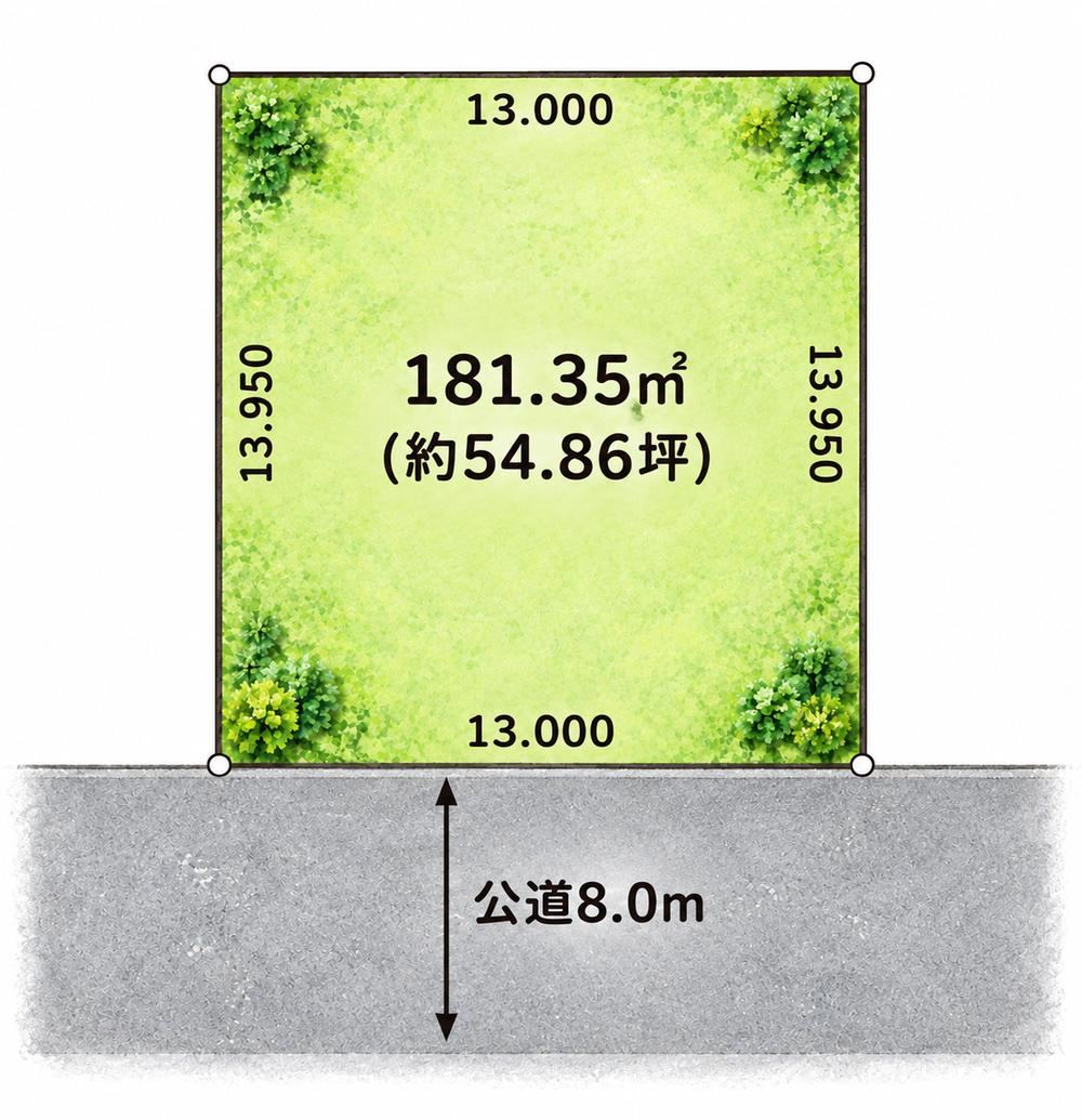 181 m² land in Shiroishi Ward, Sapporo, Hokkaido - Photo 1
