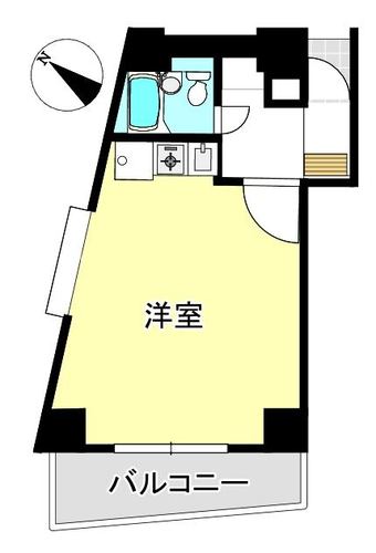 Studio apartment in Yokosuka