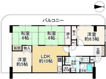 4LDK apartment in Yamatokoriyama