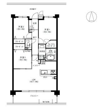 3LDK apartment in Uji
