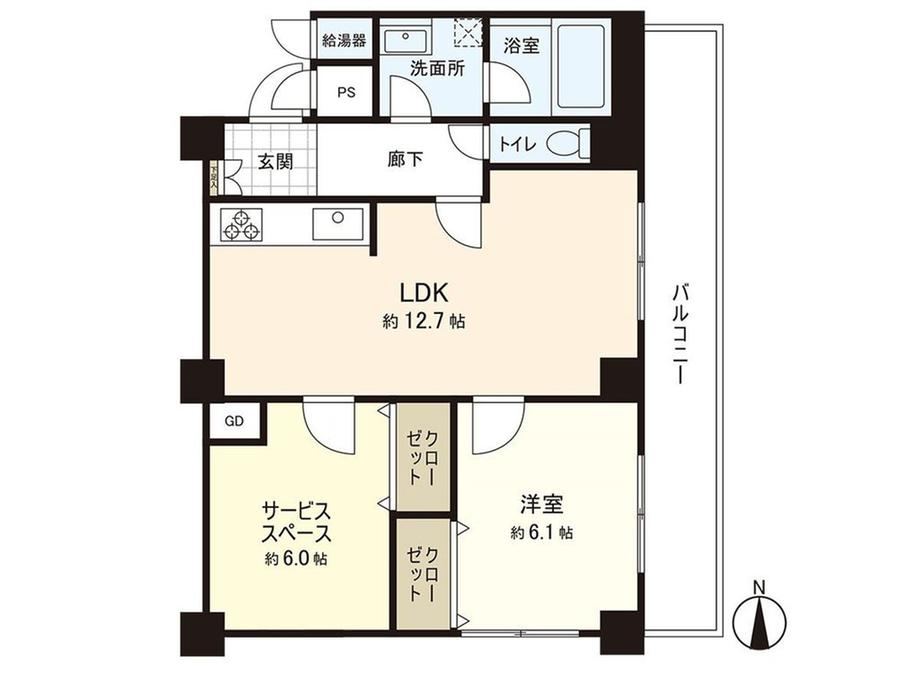 1LDK+S apartment in Naniwa Ward, Osaka - Photo 1