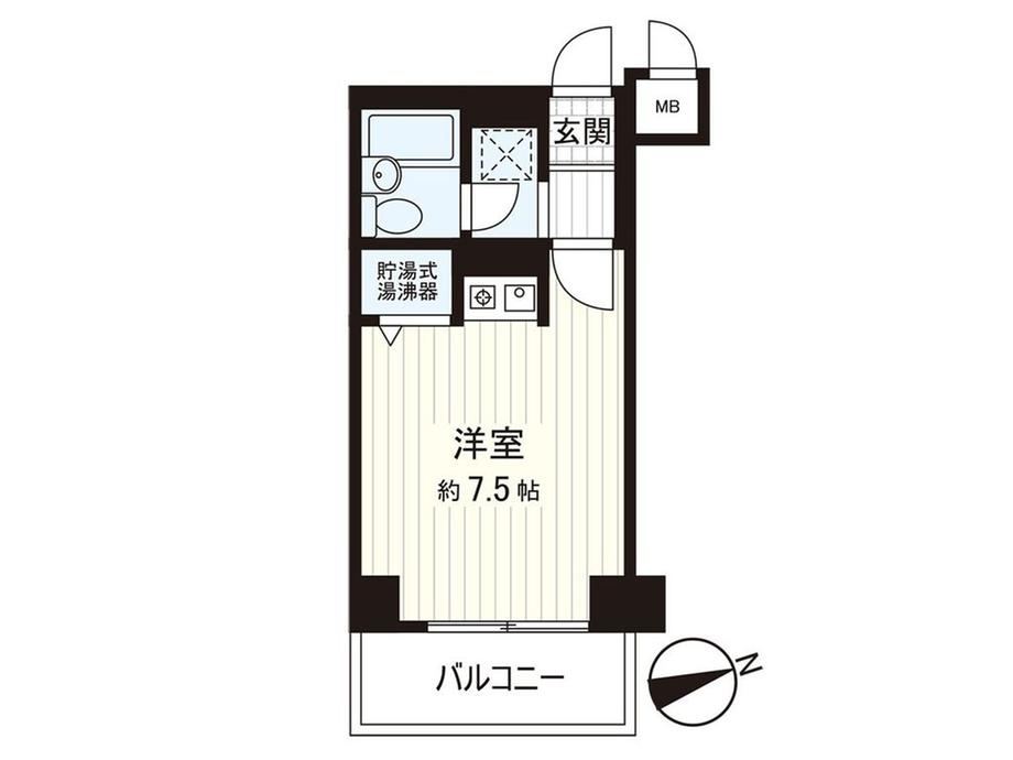 studio apartment in Nishi Ward, Osaka - Photo 1