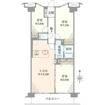 3LDK apartment in Adachi Ward, Tokyo - Photo 1