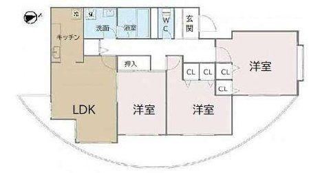 3LDK apartment in Aoba Ward, Yokohama, Kanagawa - Photo 1