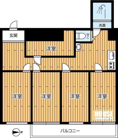 4DK+S apartment in Shinjuku Ward, Tokyo - Photo 1