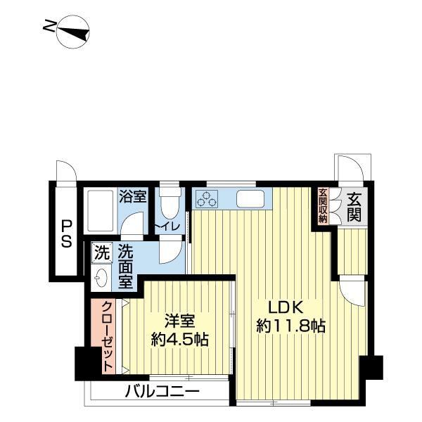 1LDK apartment in Isogo Ward, Yokohama, Kanagawa - Photo 1