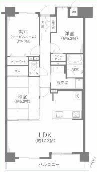 2LDK+S apartment in Owariasahi