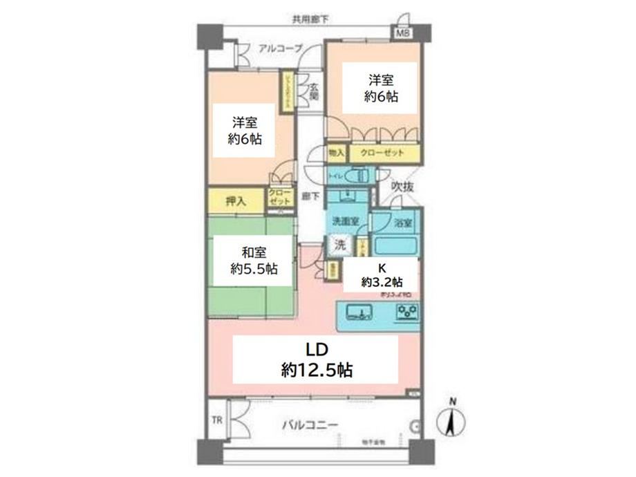 3LDK apartment in Kawaguchi, Saitama - Photo 1