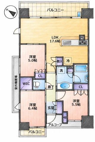 3LDK apartment in Otsu