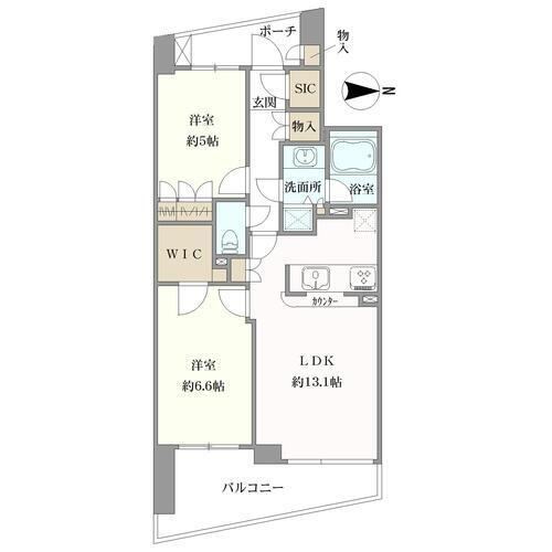 2LDK apartment in Nakano Ward, Tokyo - Photo 1
