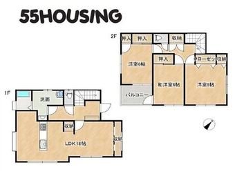 3LDK house in Iwatsuki Ward