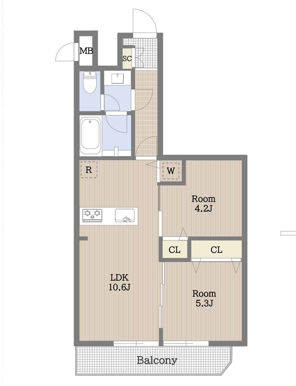 2LDK apartment in Shinjuku Ward, Tokyo - Photo 1