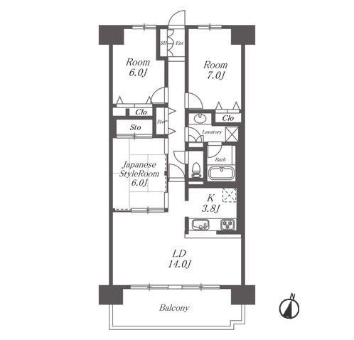 3LDK apartment in Takahama, Aichi - Photo 1