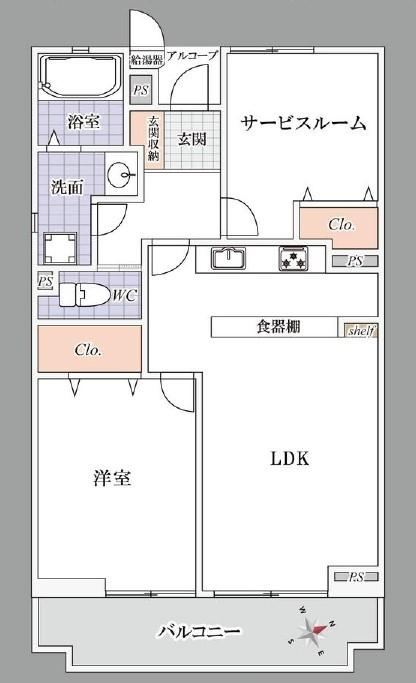 1LDK+S apartment in Itabashi Ward, Tokyo - Photo 1