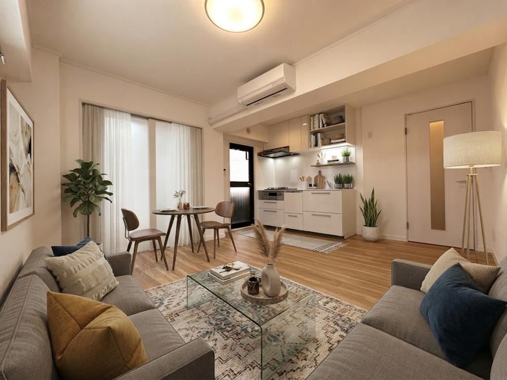 2LDK apartment in Naka Ward, Yokohama, Kanagawa - Photo 1