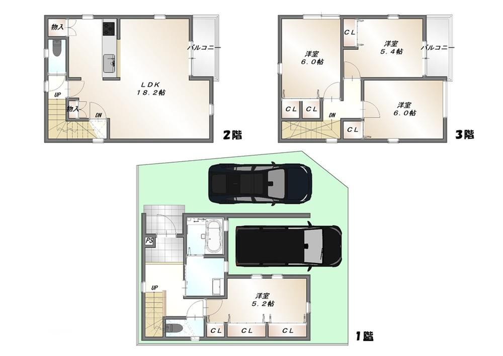 4LDK house in Tsurumi Ward, Osaka - Photo 1