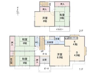 5DK house in Ichinomiya