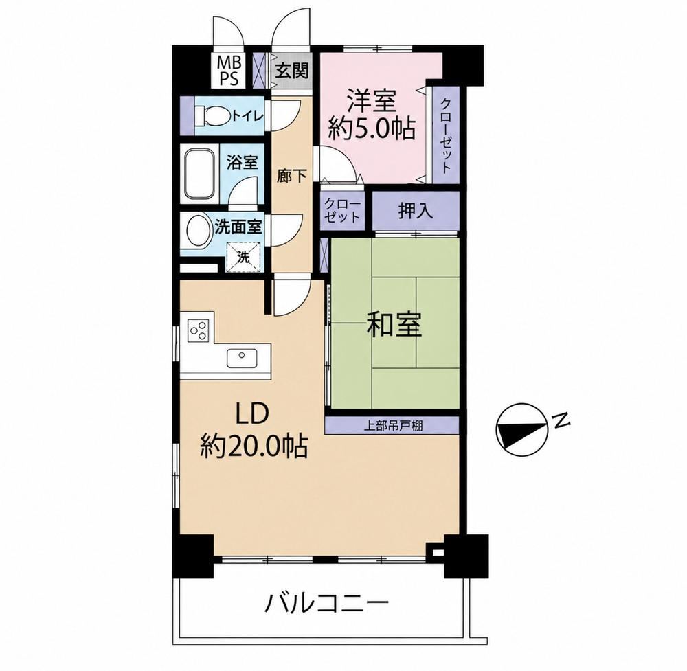 2LDK apartment in Minami Ward, Sagamihara, Kanagawa - Photo 1