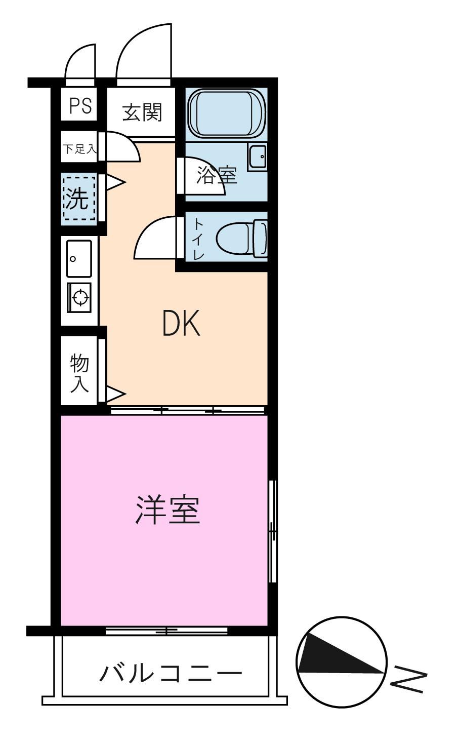 1DK apartment in Itabashi Ward, Tokyo - Photo 1