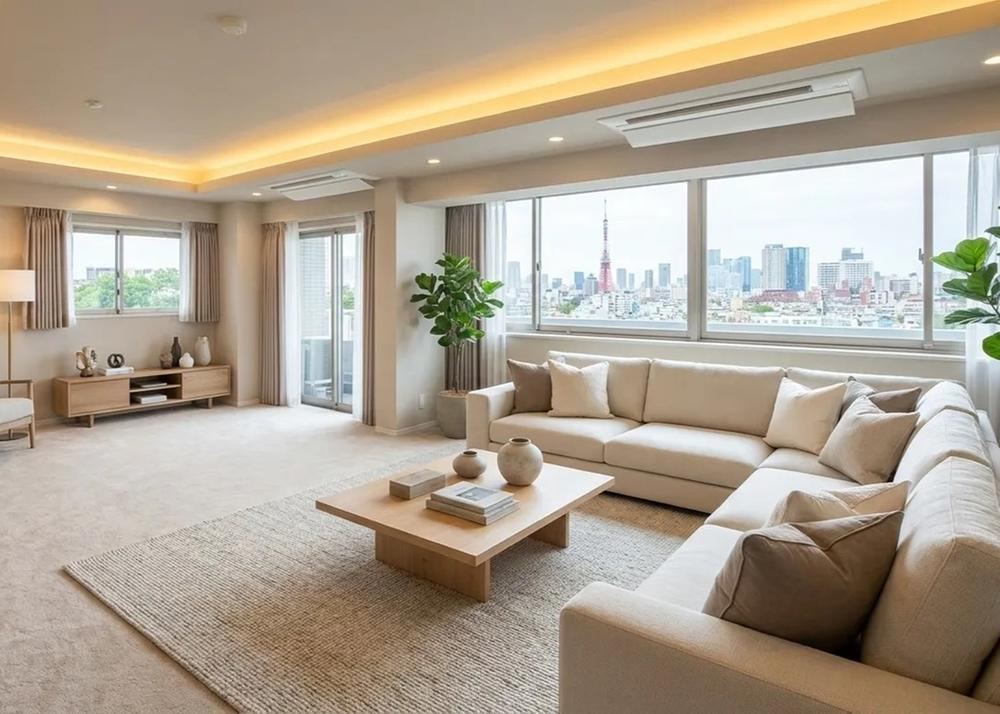 2LDK+S apartment in Minato Ward, Tokyo - Photo 1