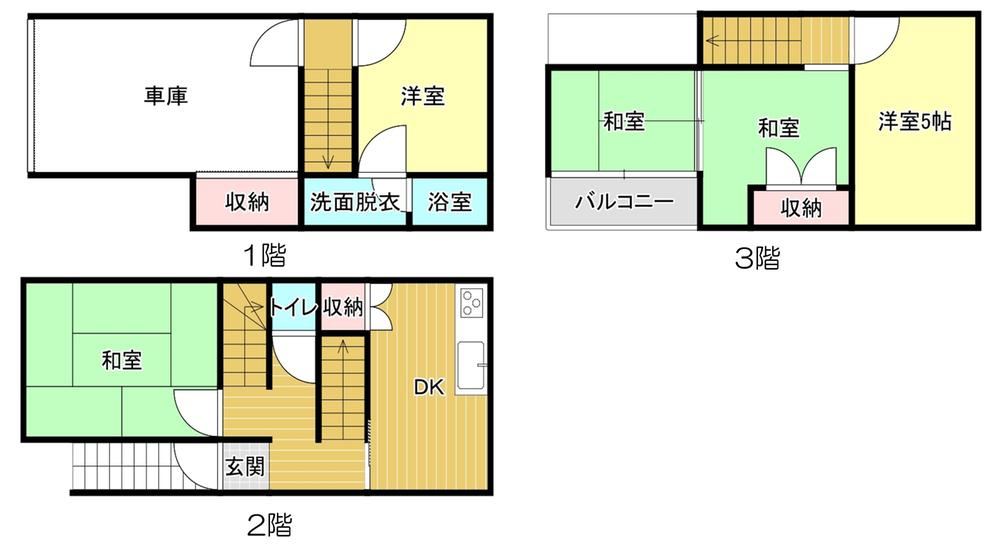 5DK house in Suminoe Ward, Osaka - Photo 1