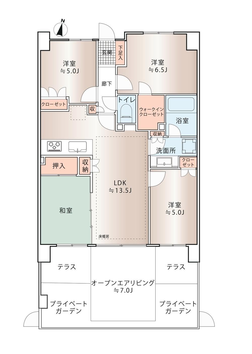 4LDK apartment in Sakura, Chiba - Photo 1