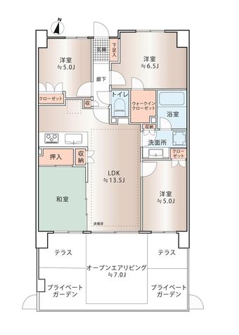 4LDK apartment in Sakura