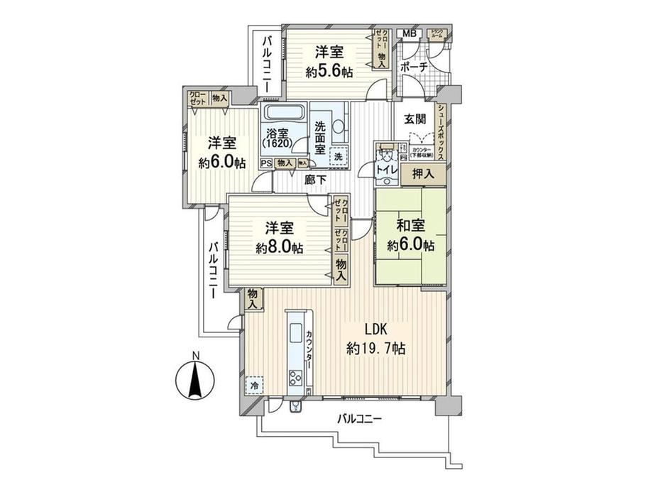 4LDK apartment in Toyonaka, Osaka - Photo 1